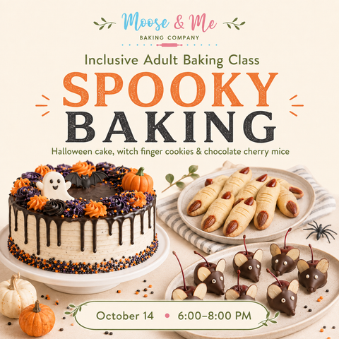 Inclusive Adult Baking Class: Spooky Baking – October 14
